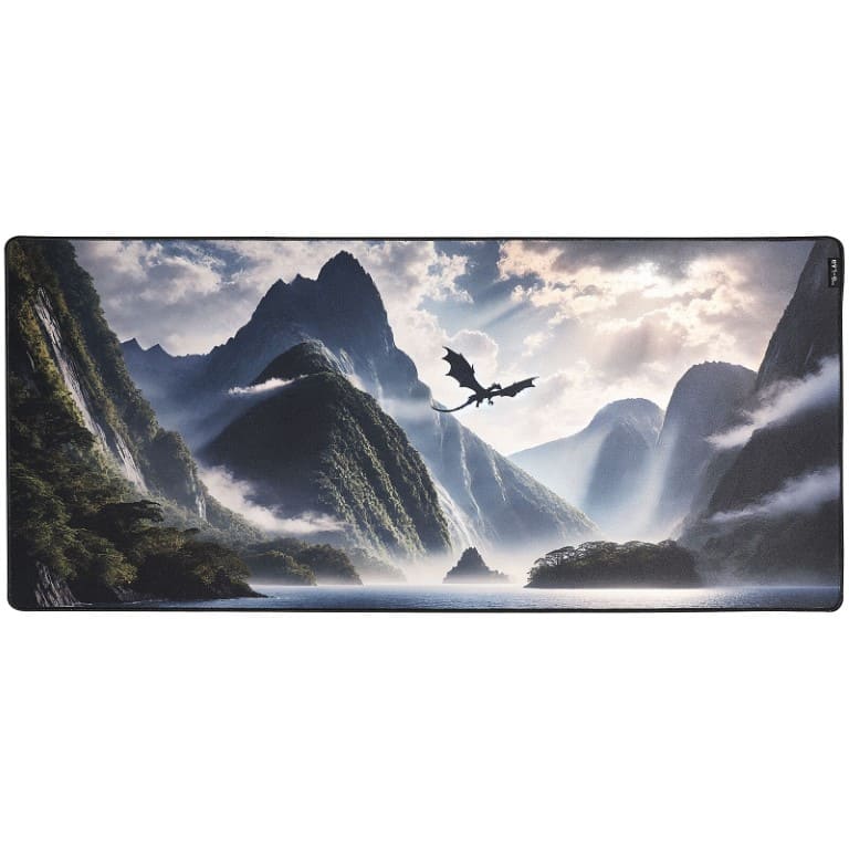 The G-Lab Pad Dragon — Tapis de Souris Gaming XXL / 900 × 400 mm / Design Dragon