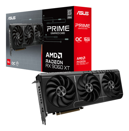 ASUS Prime Radeon RX 9060 XT 16 Go GDDR6 OC Edition — Carte Graphique Gaming RDNA 4