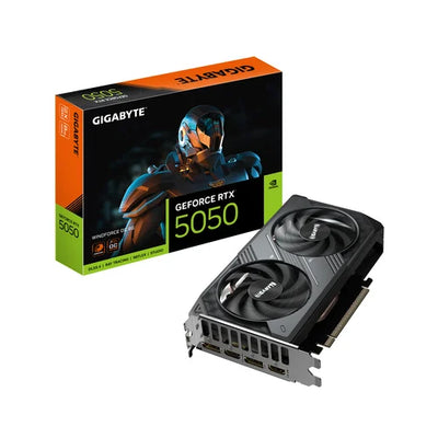 Gigabyte GeForce RTX 5050 WINDFORCE OC 8G — Carte Graphique Gaming Nouvelle Génération