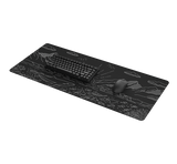 Dark Project Terra Nostra Black — Tapis de Souris Gaming XL / 900 × 400 mm / Noir