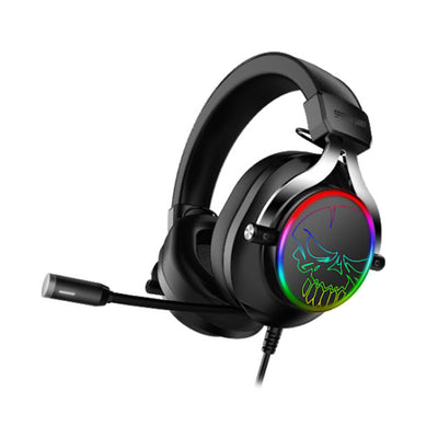 Spirit of Gamer Xpert H600 — Casque Gaming Filaire 7.1 Virtual Surround RGB / Noir