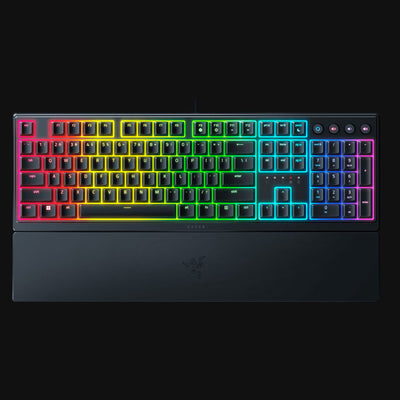Razer Ornata V3 — Clavier Gaming Mecha-Membrane Low-Profile RGB / Filaire / Noir