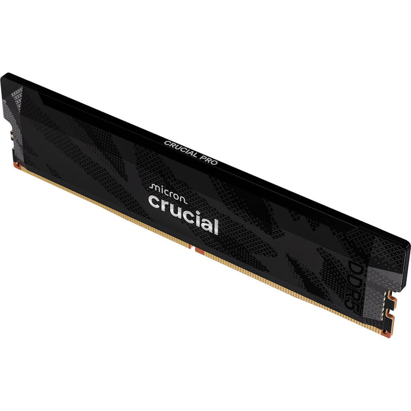 Crucial Pro 16 Go DDR5 6400 MHz (CP16G64C32U5B) Noir — Mémoire RAM Haute Performance