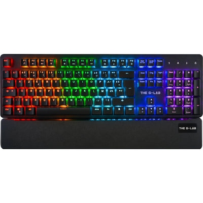 The G-Lab Keyz Rubidium-E — Clavier Gaming Mécanique Filaire RGB / Noir