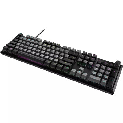 Corsair K70 CORE RGB — Clavier Gaming Mécanique Filaire / Gris Acier / Switches Corsair MLX Red v2