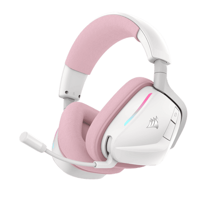 Corsair Void Wireless V2 — Casque Gaming Sans Fil Dolby Atmos / Rose