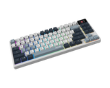 MSI FORGE GK600 TKL Wireless Sky — Clavier Gaming Mécanique Sans Fil / Coloris Sky / Écran Intégré