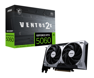 MSI GeForce RTX 5060 VENTUS 2X 8G OC — Carte Graphique Gaming Blackwell