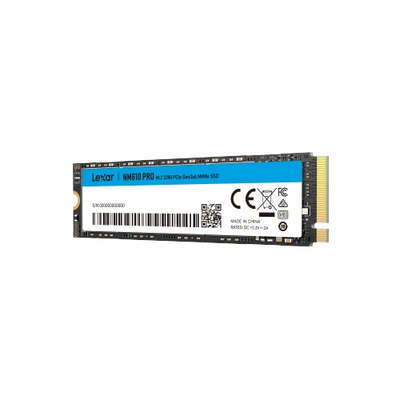 Lexar NM610PRO 1 To — SSD NVMe M.2 2280 PCIe Gen 3x4