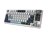 MSI FORGE GK600 TKL Wireless Sky — Clavier Gaming Mécanique Sans Fil / Coloris Sky / Écran Intégré